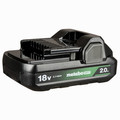 Batteries | Metabo HPT 377797M 18V 2 Ah Lithium-Ion Battery with Fuel Indicator image number 3