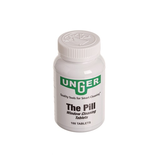 Cleaning & Janitorial Supplies | Unger UNGPLBTL Pill Window Cleaning Tablets image number 0