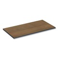 Office Jansan | Alera ALETT4824EW 47.63 in. x 23.63 in. Rectangular Reversible Laminate Table Top - Espresso/Walnut image number 3