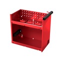 Utility Carts | Homak RD06044090 RSPRO 44 in. 9-Drawer Power Service Cart - Red image number 1