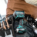 Combo Kits | Makita GT200D-BL4025 40V max XGT Brushless Lithium-Ion 1/2 in. Cordless Hammer Drill Driver and 4-Speed Impact Driver Combo Kit with 2.5 Ah Lithium-Ion Battery Bundle image number 17