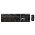 Office Electronics & Batteries | Adesso WKB-7300 WKB-7300 2.4 GHz Frequency 30 ft. Wireless Range Keyboard and Mouse - Gray/Black image number 0
