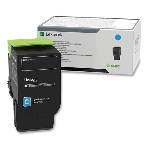 Ink & Toner | Lexmark 24B7154 24B7154 6,000 Page-Yield Toner - Cyan image number 0