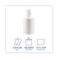 Cleaning & Janitorial Supplies | Boardwalk BWK-V040CGW 10 in. x 12 in. Centerpull DRC Wipers - White (200/Carton) image number 7