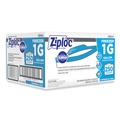 Cleaning & Janitorial Supplies | Ziploc 364937 1-Gallon 2.7 mil. 10.56 in. x 10.75 in. Double Zipper Freezer Bags - Clear (250/Carton) image number 2