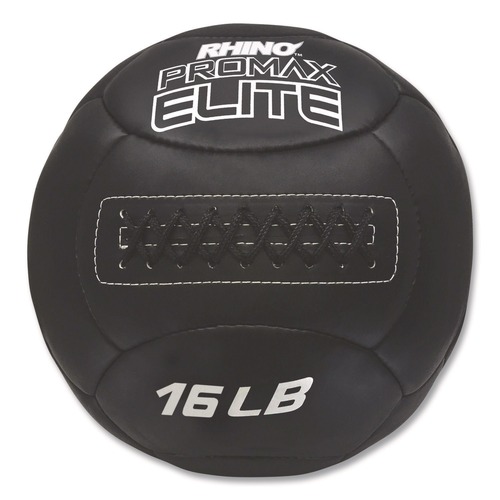 Toys | Champion Sports PRX16 Rhino Promax Elite 16 lbs. Medicine Ball - Black image number 0