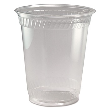 Fabri-Kal 50-Piece/Sleeve, 20 Sleeves/Carton Kal-Clear 12 - 14 oz. PET Cold Cups - Clear