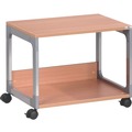 Utility Carts | Durable 3710124 System 48 23.6 in. x 18.7 in. x 17 in. 2 Shelves Metal Multi-Function Trolley - Beech image number 0