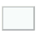 White Boards | U Brands 030U00-01 23 x 17 Melamine Dry Erase Board - White Surface/Silver Frame image number 0