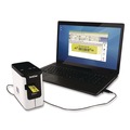Office Jansan | Brother P-Touch PTP700 3.1 in. x 6 in. x 5.6 in. 30 mm/s Print Speed PC-Connectable Label Printer image number 3
