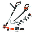 Outdoor Power Combo Kits | Worx WG951.2 20V Lithium-Ion 2-Piece Outdoor Tool Combo Kit image number 0