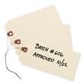 Office Jansan | Avery 12608 6.25 in. x 3.13 in. 11.5 pt Stock Double Wired Shipping Tags - Manila (1000/Box) image number 0