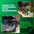 Miter Saws | Metabo HPT C12RSH3M 120V 15 Amp 12 in. Dual Bevel Sliding Corded Miter Saw image number 7
