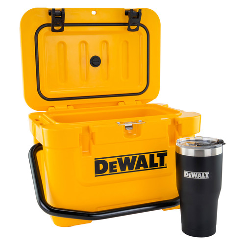 Details about   DeWalt DXC1003B 10 qt Lunchbox Cooler/ 30 oz Black Tumbler Combo New 