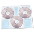 Innovera IVR39301 2-Sided CD/DVD Pages for 3-Ring Binder (10/Pack) image number 2
