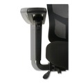  | Alera ALEELT4214F Elusion II Series Mid-Back Swivel/Tilt Mesh Chair with Adjustable Arms - Black image number 8