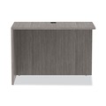 Office Desks & Workstations | Alera ALEVA354224GY 42 in. x 23.63 in. x 29.5 in. Valencia Series Reversible Return/Bridge Shell - Gray image number 7