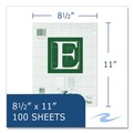 Notebooks & Pads | Roaring Spring 95382 8.5 in. x 11 in. Sheets Engineer Pad - Light Green (24/Carton) image number 6