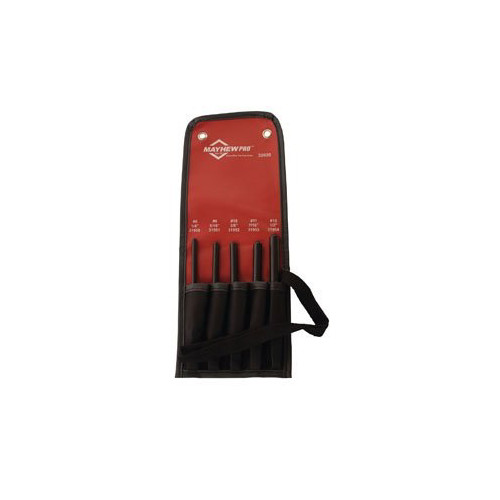  | Mayhew 32020 5-Piece Pneumatic Pilot Punch Set image number 0