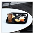 Cutlery | Boardwalk BWKFORKHWPSBIW Heavyweight Wrapped Polystyrene Fork Cutlery - Black (1000/Carton) image number 9