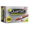Office Jansan | Quartet 5001-4MA Broad Chisel Tip EnduraGlide Dry Erase Marker - Red (1 Dozen) image number 1
