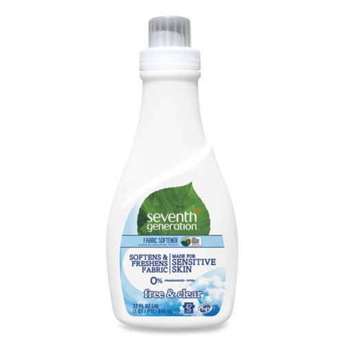 Laundry Detergent | Seventh Generation SEV 22833 32 oz. Natural Liquid Fabric Softener (6/Carton) image number 0