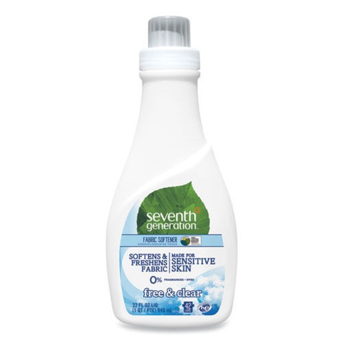 Laundry Detergent | Seventh Generation SEV 22833 32 oz. Natural Liquid Fabric Softener (6/Carton) image number 0