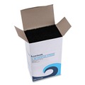 Cutlery | Boardwalk BWKSLSTUBL 8 in. Polypropylene Cocktail Straws - Black (10/Carton) image number 2