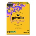 Coffee | Gevalia 5000390630 K-Cup Pods - Dark Royal Roast (22/Box) image number 0