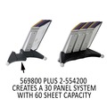 Office Jansan | Durable 569800 10 Sleeves SHERPA Reference System Extension Set - Assorted Borders and Panels image number 7