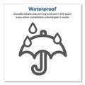 Office Jansan | Avery 22845 9.75 in. x 1.25 in. Water-Resistant Wraparound Labels with Sure Feed - White (40/Pack) image number 6