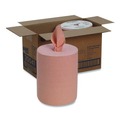 Paper Towels and Napkins | Georgia-Pacific 20041 10 in. x 13 in. 1-Ply Medium-Duty Wiper Refill - Unscented, Orange (2 Rolls/Carton) image number 0