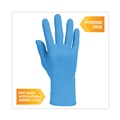 Work Gloves | Ansell 54422 6 mil Thick 9.5 in. Long Powder-Free G10 2PRO Nitrile Gloves - Medium, Blue (100/Box, 10 Boxes/Carton) image number 4