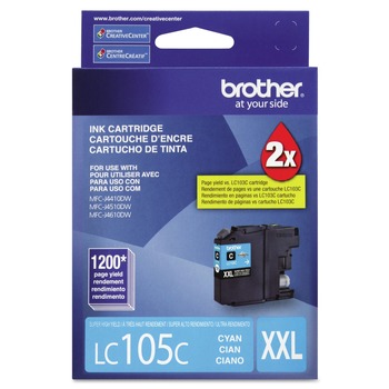 Brother Innobella 1,200 Page-Yield Super High-Yield Ink - Cyan