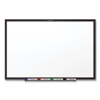 Quartet Classic Total Erase Black Aluminum Frame 96 in. x 48 in. Dry-Erase Board - White