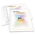 Office Jansan | C-Line 62020 11 in. x 8-1/2 in. Polypropylene Sheet Protectors with 50 in. Capacity - Clear (25/Box) image number 1