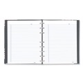 Notebooks & Pads | Blueline A6016.01 NotePro 9.25 in. x 7.25 in. Sheets Medium/College Rule 1-Subject Notebook - Pink/Gray Cover image number 4