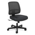  | HON HVL205.MM10.T ValuTask 250 lbs. Capacity Mesh Back Task Chair - Black image number 0