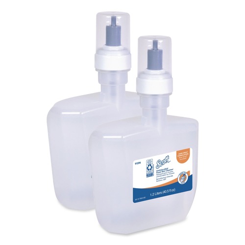 Cleaning & Janitorial Supplies | Scott 91594 1.2 L Antimicrobial Foam Skin Cleanser Refill - Fresh Scent (2/Carton) image number 0