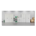 Office Filing Cabinets & Shelves | Alera 25765 36 in. x 18 in. x 42 in. 3 Shelves Economy Assembled Storage Cabinets - Light Gray image number 2