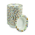 Bowls and Plates | Boardwalk BWKDEER12BOWL 12 oz. Coated/Soak Proof Deerfield Printed Paper Bowl - Multicolor (125/Pack, 8 Packs/Carton) image number 2