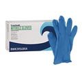 Disposable Gloves | Boardwalk 395LCTA 395 Series 5 mil Thick 9.5 in. Long Powder-Free Disposable General-Purpose Nitrile Gloves - Large, Blue (1000/Carton) image number 2