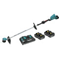 String Trimmers | Makita XRU09PT1 18V X2 (36V) LXT Brushless Lithium-Ion Cordless String Trimmer Kit with 4 Batteries (5 Ah) image number 0