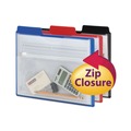 Office & Office Supplies | Smead 89614 2-Section Letter Size Poly Project Organizer with Zip Pouch - Assorted Colors (3/Pack) image number 1