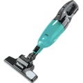 Clearance Center | Makita XLC08R1B 18V LXT Brushless Lithium‑ion Cordless Compact Stick Trigger with Lock Vacuum Kit (2 Ah) image number 3