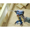 Impact Drivers | Bosch GDR18V-1400B12 18V Lithium-Ion 1/4 in. Cordless Hex Impact Driver Kit (2 Ah) image number 6