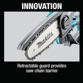 Winter Sales Event! Save up to 55%! | Makita XCU14SR1 18V LXT Brushless Lithium‑Ion Cordless 6 in. Pruning Saw Kit (2 Ah) image number 9