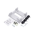  | Innovera IVR54001 8.75 in. x 10 in. x 5 in. Mobile CPU Stand - Light Gray image number 5