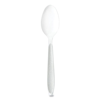 SOLO Impress Heavyweight Full-Length Polystyrene Teaspoon - White (100/Box, 10 Boxes/Carton)