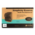 Paper Towel Holders | San Jamar T7490TBK 12.38 in. x 9.5 in. x 14.63 in. Simplicity Mechanical Roll Dispenser - Black Pearl image number 4